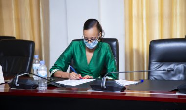 Mu mafoto: Abagize Akanama Nkemurampaka ka Miss Rwanda 2021 batangiye akazi