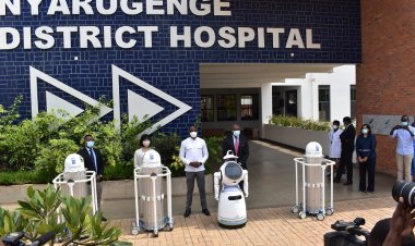 U Rwanda rwungutse robot eshatu zifashishwa mu gukumira Covid-19