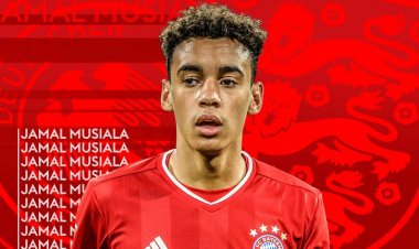 Ku myaka 17 Jamal Musiala yateye umugongo ikipe y’igihugu y’Ubwongereza ahitamo gukinira Ubudage.