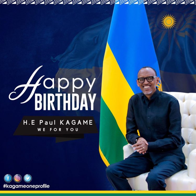 President Kagame Celebrates Birthday of 63 Years-old