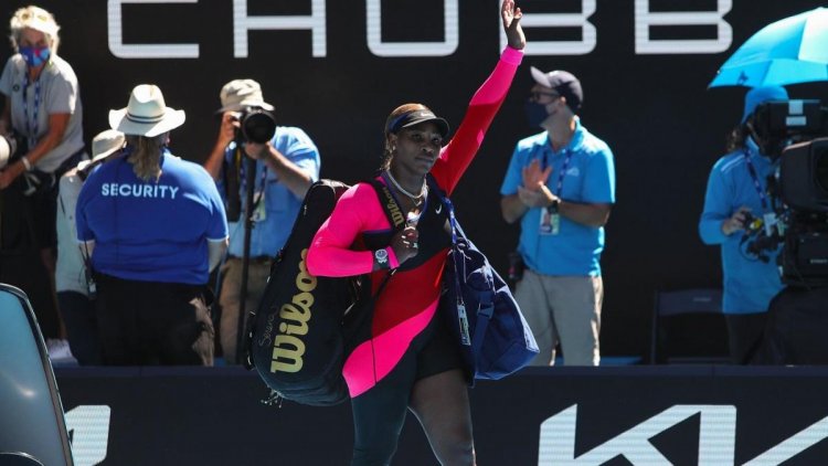 Australian Open 2021: Mu marira menshi Serena Williams yakoze agashya nyuma yo gusezererwa n'umwangavu w'imyaka 23 - AMAFOTO