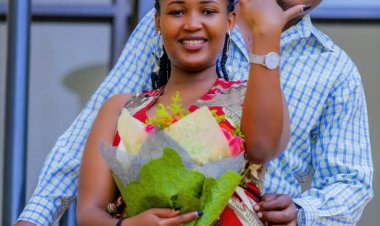 Skizzy wamenyekanye muri KGB yambitse impeta umukunzi we (Amafoto)