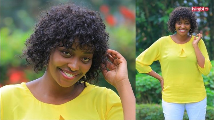 Michelle Iradukunda umunyamakuru wa RBA yamennye ibanga ry’urugo rwabo