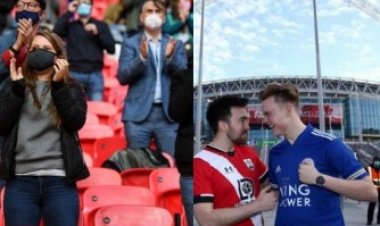 Byari byifashe bite ku munsi wa mbere abafana basubiye ku kibuga nyuma y’umwaka? – AMAFOTO