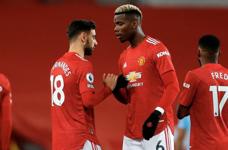 Paul Pogba yahishuye ikintu kimwe rukumbi Bruno Fernandes adashoboye mu ikipe