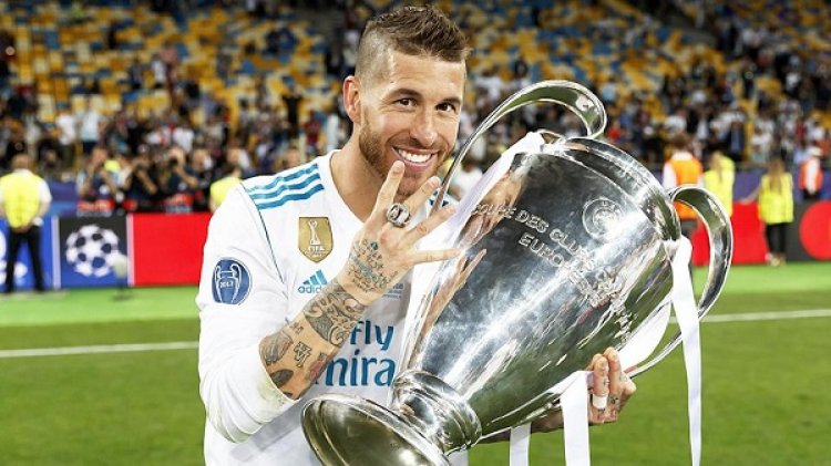 Sergio Ramos Garcia arasezera kuri Real Madrid akiniye imyaka 16 akayihesha ibikombe 22