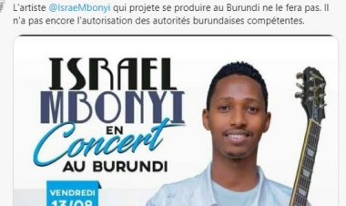 Leta y’u Burundi yahagaritse ibitaramo bya Israel Mbonyi biteza urujijro ku bya Bruce Melodie