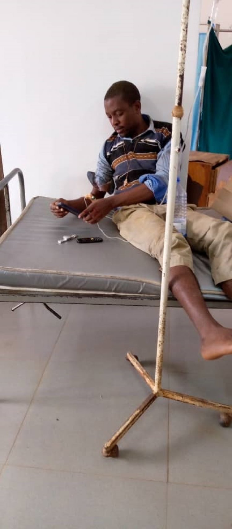 Padiri Buhanga Jean Claude yishwe n'impanuka uwo bari kumwe ararusimbuka