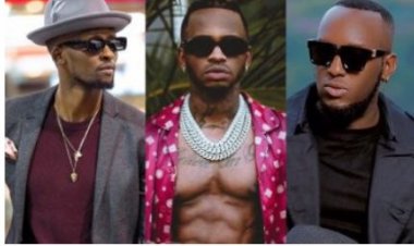 AFRIMMA 2021: Meddy and The Ben went arms akimbo, Diamond Platnumz won the trophy