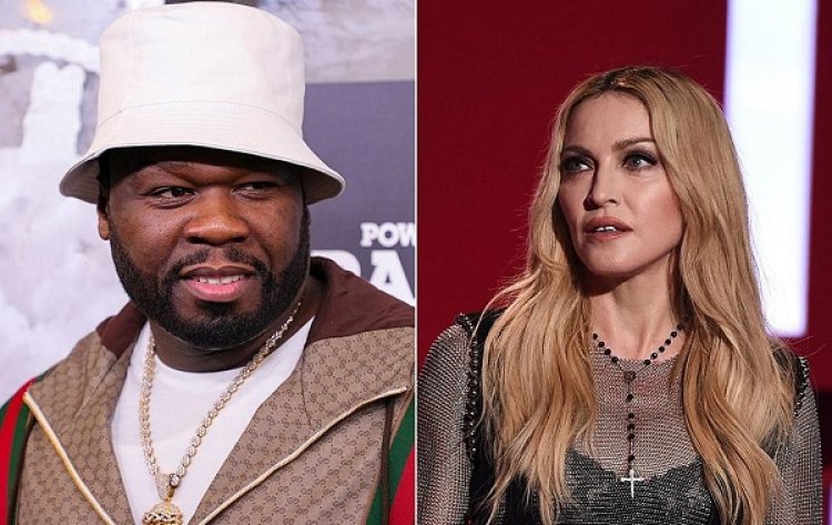 Babishyize hanze, amakimbirane hagati ya Madonna na 50 cent yasobanutse