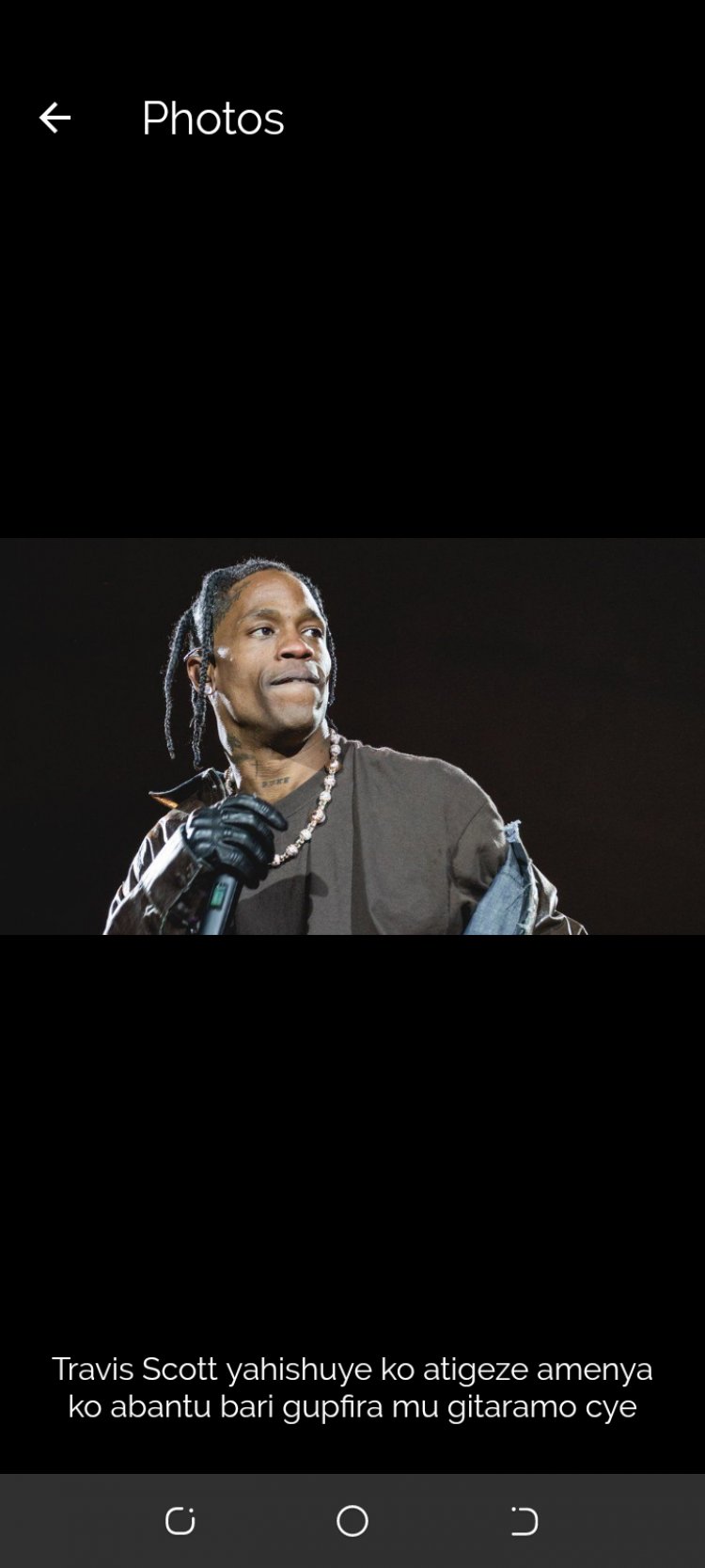 Travis Scott yahishuye ko atigeze amenyako abantu bari gupfira mu gitaramo cye