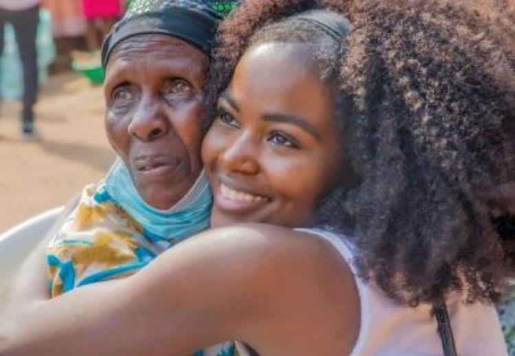 Kigali: Sherrie Silver  has involved in charitable act to 108 families