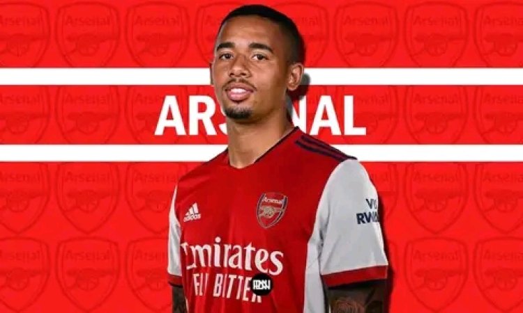 Arsenal fc announces Gabriel Jesus as new player