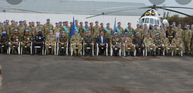 Byigitaraganya ingabo za Ukraine zari muri DRC zatumijweho