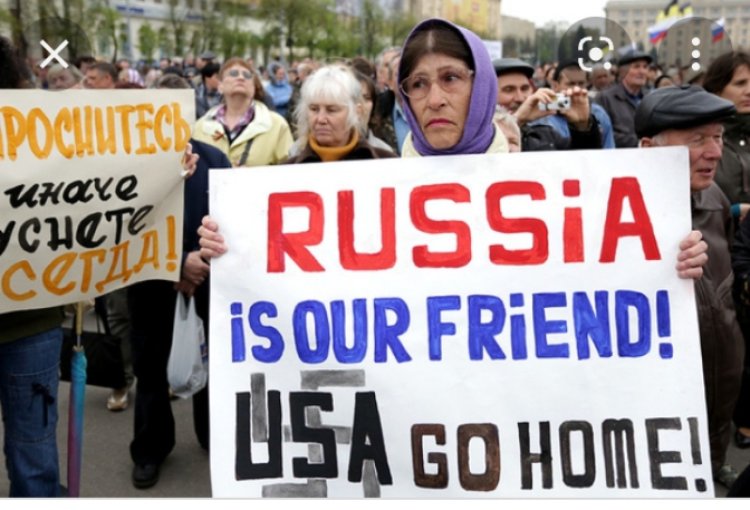 Amatora  ararimbanyije mu duce Uburusiya bwigaruriye muri Ukraine,abaturage baratora biyomora kuri Ukraine  cyangwa bajya kuburusiya