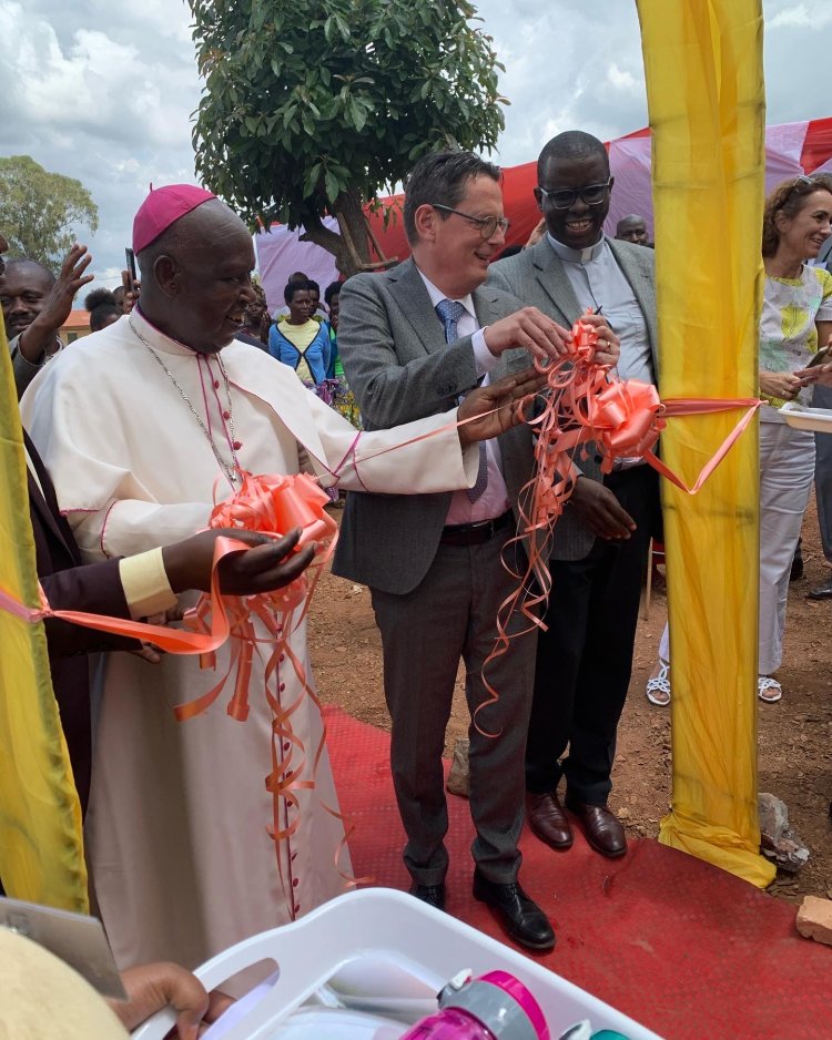The Belgian partners financed the drinking water purification plant