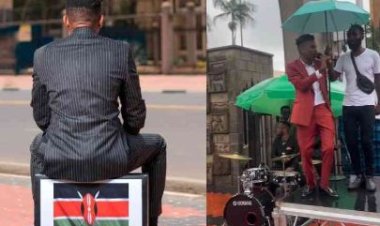 Eric Omondi yashimagijwe n'umudepite ku rugamba yatangije