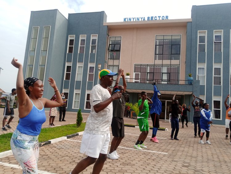 Gasabo-Kinyinya: Byari ibicika muri siporo rusange, Gitifu arakunzwe-Amafoto