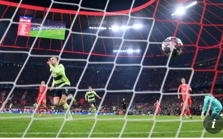 Mu mvura n'urusaku rwari Allianz Allen Man city yahakuye itsinzi yatumwe bagera muri 1/2