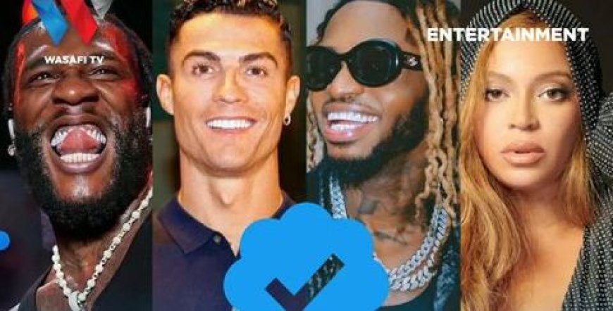 Twitter yifatiye ku gahanga abarimo Beyoncé, Diamond na  Cristiano