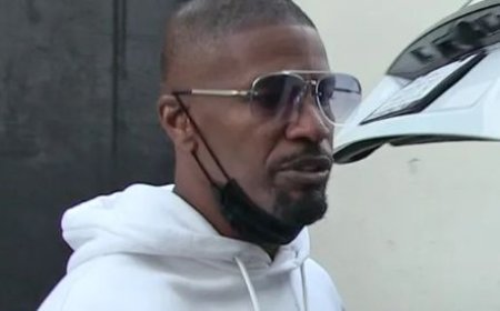 Jamie Foxx yamaze kuva mu bitaro