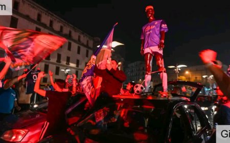 Umwe yapfuye, 200 Bakomerekeye I Napoli,Mugihe cyibirori cyo kwishimira igikombe