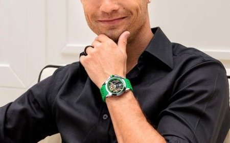 Dore inkomoko y'isaha y'akataraboneka iri kwambarwa na Cristiano Ronaldo