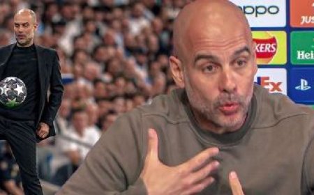 Ibyiyumvo bya Pep Guardiola mbere yo guhura na Real Madrid