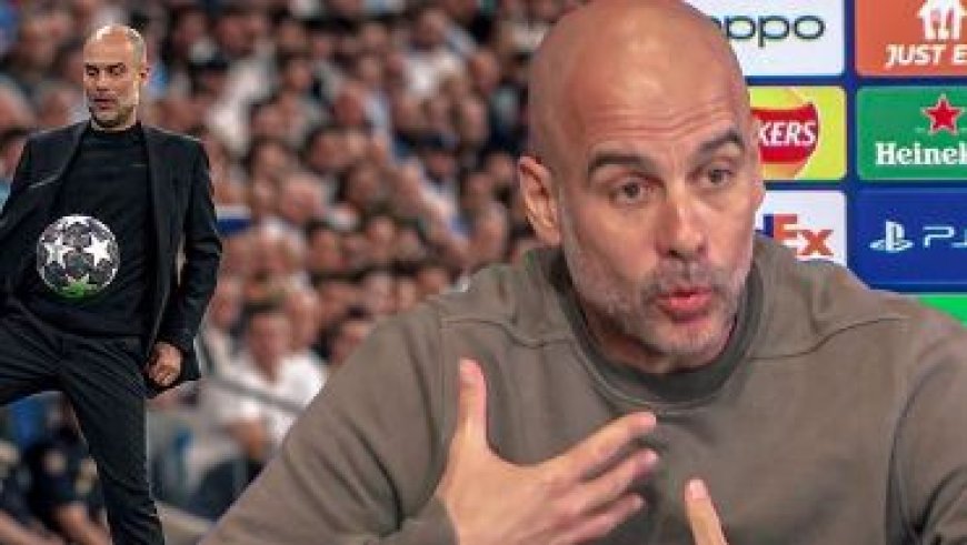 Ibyiyumvo bya Pep Guardiola mbere yo guhura na Real Madrid