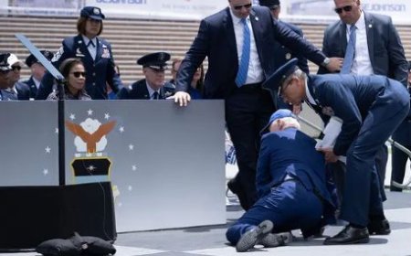 Perezida Biden yongeye kwitura hasi