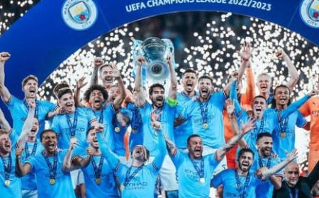 Manchester City yanditse amateka ku mugabane w'i Burayi