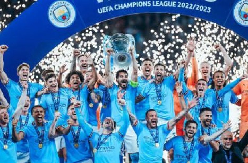 Manchester City yanditse amateka ku mugabane w'i Burayi