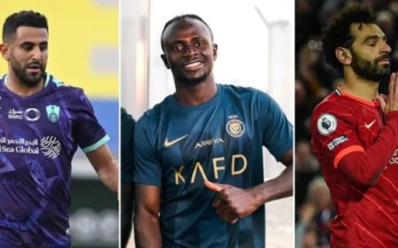 Top-10: Abakinnyi bayoboye abandi mu guhembwa agatubutse baturuka muri Afurika