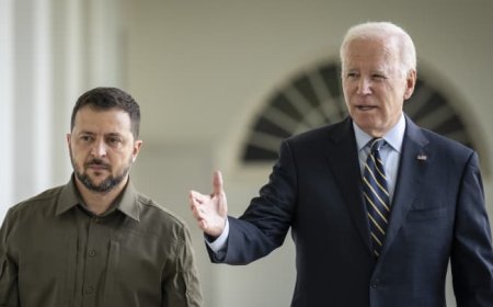 USA: Perezida Zelenskyy na Biden mu gihirahiro cyo gutsinda u Burusiya