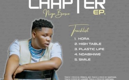 Umuhanzi Niyo Bosco yashyize hanze indirimbo zigize EP ye yise New Chapter