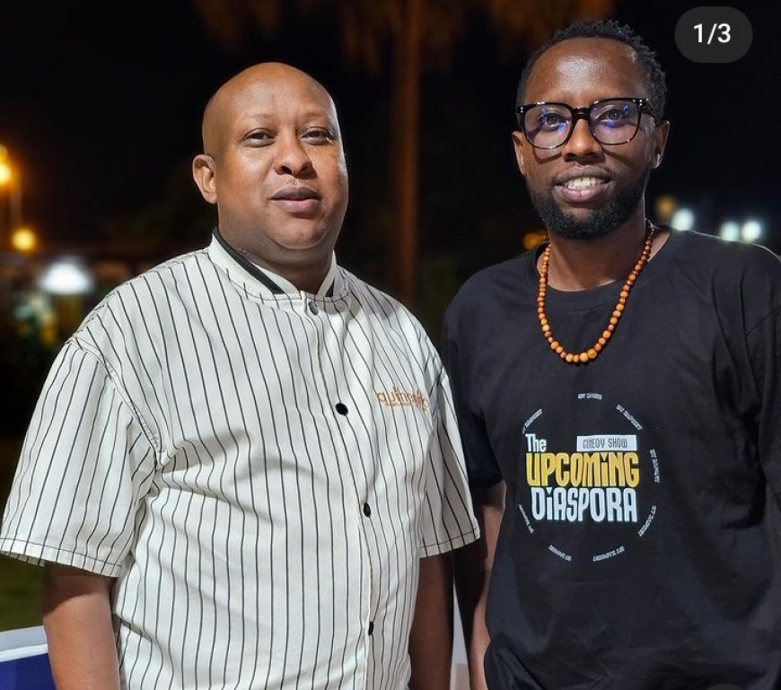 Abarimo Japhet Mazimpaka bifurije isabukuru nziza y'amavuko Alex Muyoboke