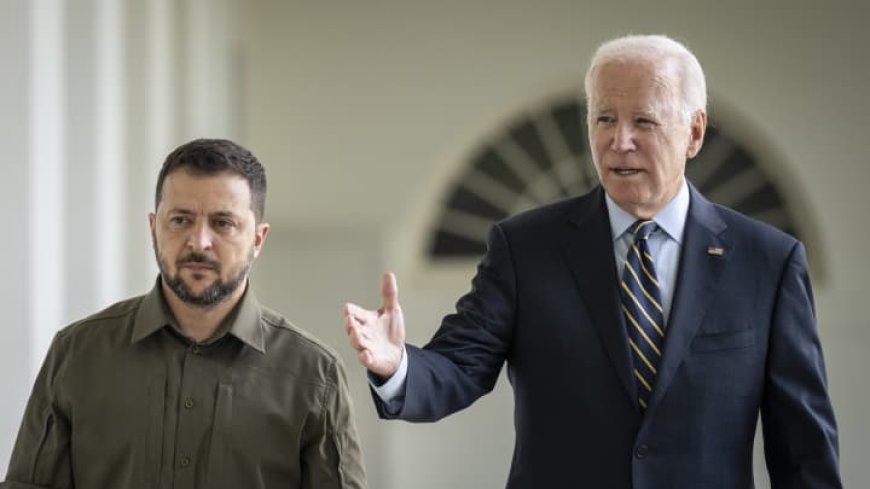 USA: Perezida Zelenskyy na Biden mu gihirahiro cyo gutsinda u Burusiya