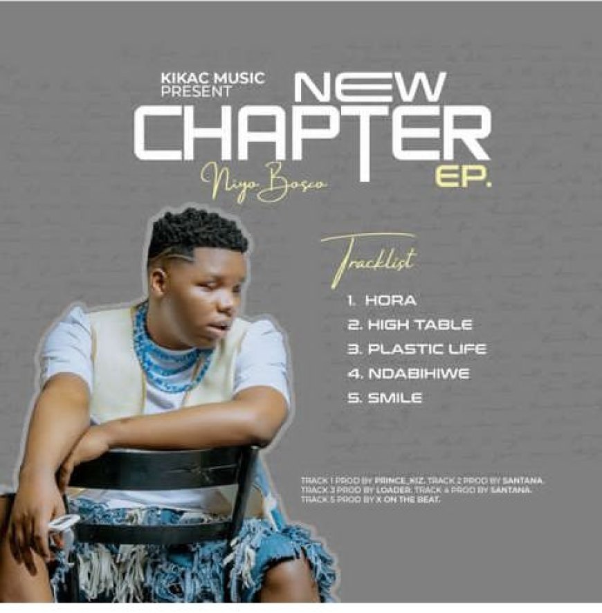 Umuhanzi Niyo Bosco yashyize hanze indirimbo zigize EP ye yise New Chapter
