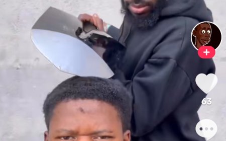 Yegukanye igihembo cya Grammys! Akoresha inyundo, ibyuma n'igitiyo: Umwogoshi w'Umunyarwanda yatunguye Abanya-Kenya