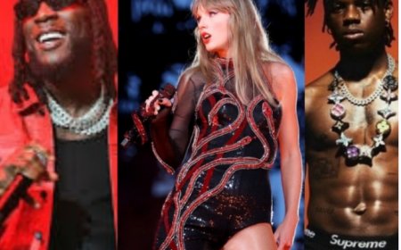iHeartRadio Music Awards: Taylor Swift yihariye ibihembo asigira Burna Boy na Rema