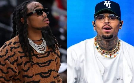 Inkumi ikomeje kwatsa umuriro hagati ya Chris Brown na Quavo