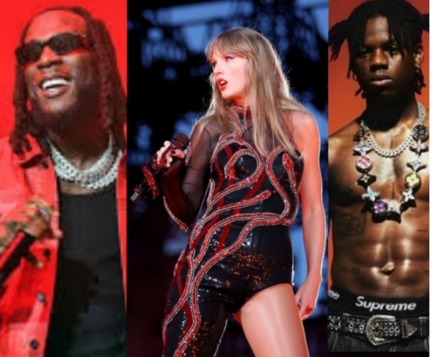 iHeartRadio Music Awards: Taylor Swift yihariye ibihembo asigira Burna Boy na Rema
