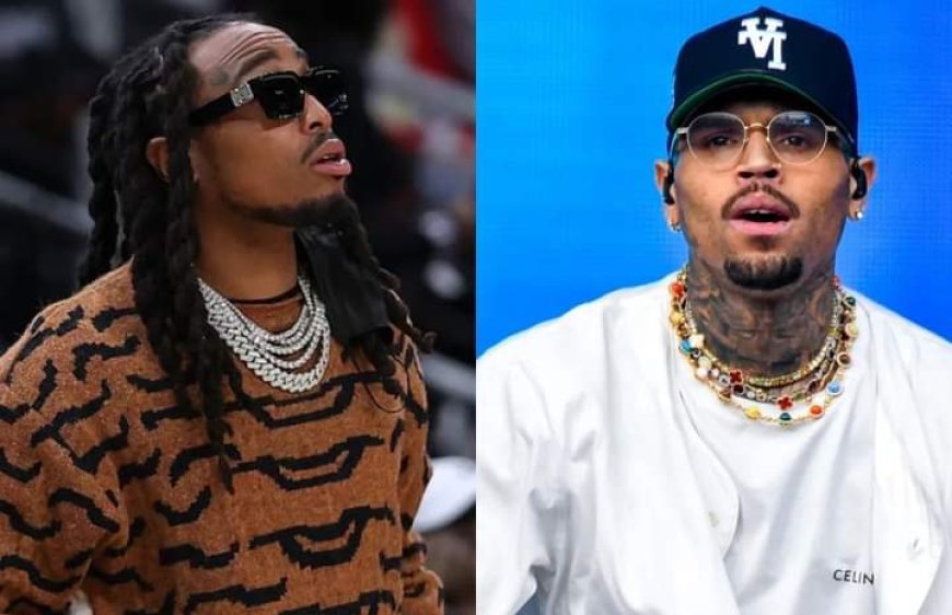 Inkumi ikomeje kwatsa umuriro hagati ya Chris Brown na Quavo