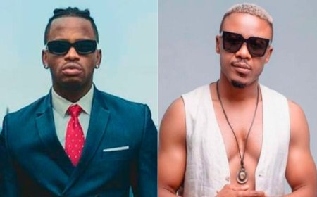 Ese Diamond Platnumz avuga iki ku gutwarwa abanyamakuru na Ali Kiba?
