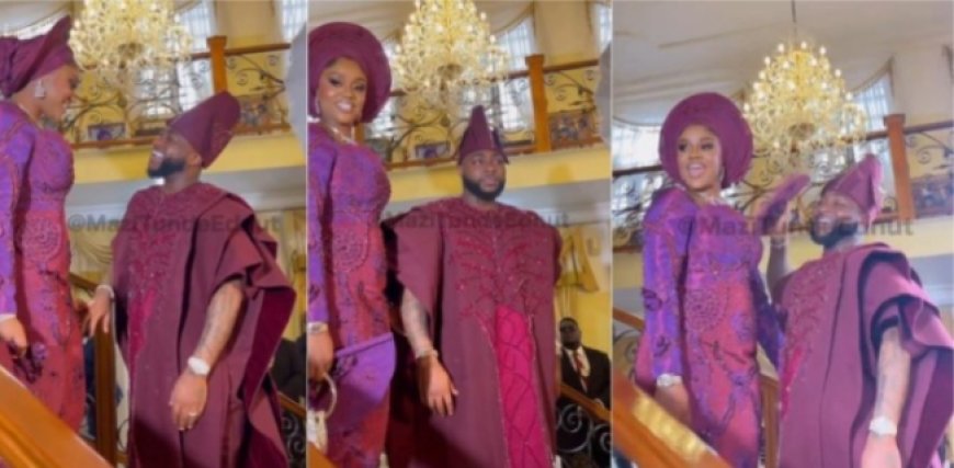 Dore bamwe mu byamamare bitabiriye ibirori by'ubukwe bwa Davido