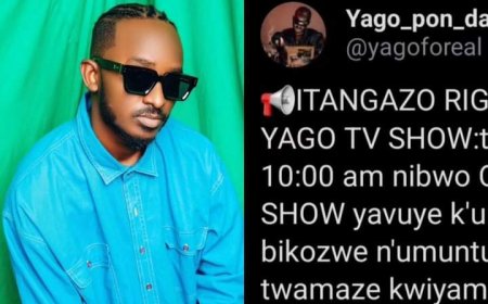 Yago yitabaje RIB kubera YouTube channel ye yaburiwe irengero