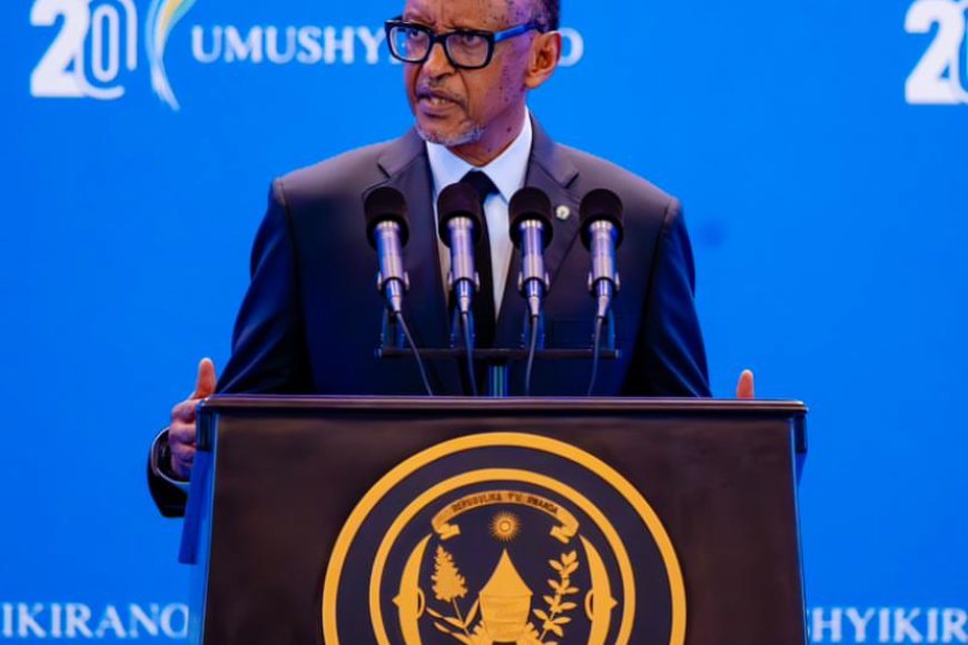 Umushyikirano 2026: Perezida Kagame yasabye amahanga kureka gushyira ibibazo bya Congo ku Rwanda