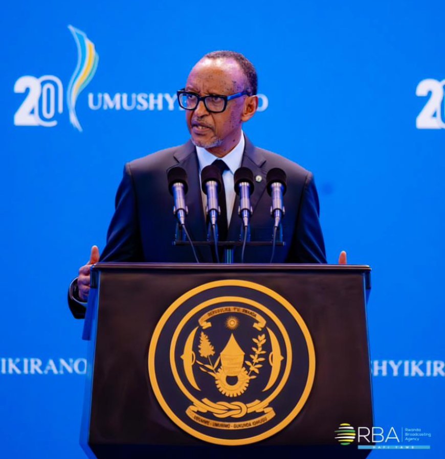 Umushyikirano 2026: Perezida Kagame yasabye amahanga kureka gushyira ibibazo bya Congo ku Rwanda